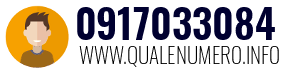 Numero di telefono 0917033084 0917033084
