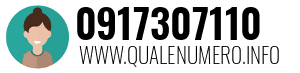 Numero di telefono 0917307110 0917307110