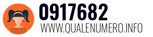 Numero di telefono 0917682 0917682