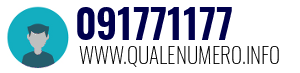 Numero di telefono 091771177 091771177