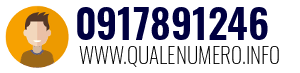 Numero di telefono 0917891246 0917891246