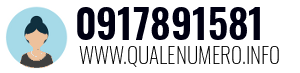 Numero di telefono 0917891581 0917891581
