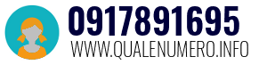 Numero di telefono 0917891695 0917891695