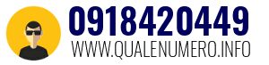 Numero di telefono 0918420449 0918420449