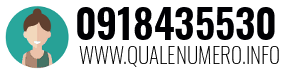 Numero di telefono 0918435530 0918435530