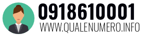 Numero di telefono 0918610001 0918610001