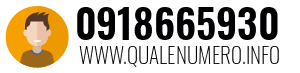 Numero di telefono 0918665930 0918665930