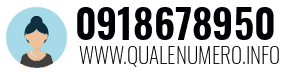 Numero di telefono 0918678950 0918678950