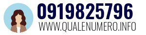 Numero di telefono 0919825796 0919825796