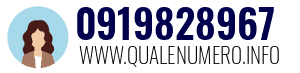 Numero di telefono 0919828967 0919828967