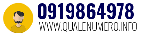 Numero di telefono 0919864978 0919864978
