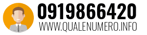 Numero di telefono 0919866420 0919866420
