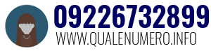 Numero di telefono 09226732899 09226732899