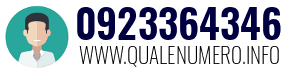Numero di telefono 0923364346 0923364346