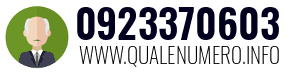 Numero di telefono 0923370603 0923370603