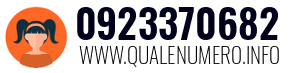 Numero di telefono 0923370682 0923370682