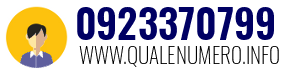 Numero di telefono 0923370799 0923370799