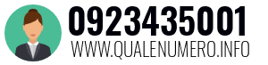 Numero di telefono 0923435001 0923435001