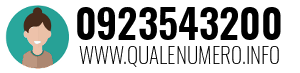Numero di telefono 0923543200 0923543200