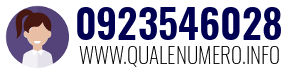 Numero di telefono 0923546028 0923546028