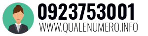 Numero di telefono 0923753001 0923753001