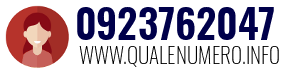 Numero di telefono 0923762047 0923762047