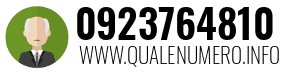 Numero di telefono 0923764810 0923764810
