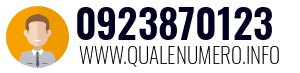 Numero di telefono 0923870123 0923870123