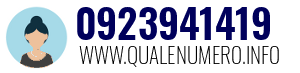 Numero di telefono 0923941419 0923941419