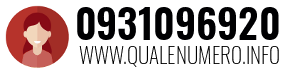Numero di telefono 0931096920 0931096920
