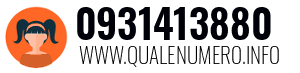 Numero di telefono 0931413880 0931413880