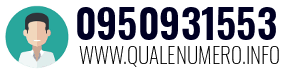 Numero di telefono 0950931553 0950931553