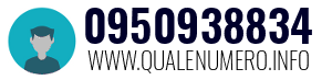 Numero di telefono 0950938834 0950938834
