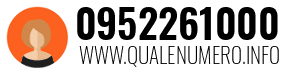 Numero di telefono 0952261000 0952261000