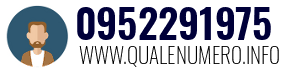 Numero di telefono 0952291975 0952291975