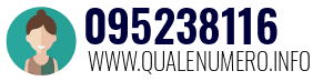 Numero di telefono 095238116 095238116