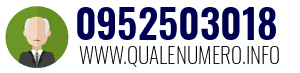 Numero di telefono 0952503018 0952503018