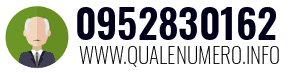 Numero di telefono 0952830162 0952830162