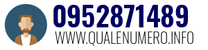 Numero di telefono 0952871489 0952871489