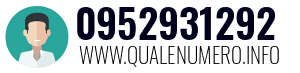 Numero di telefono 0952931292 0952931292