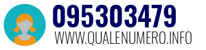 Numero di telefono 095303479 095303479
