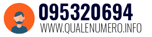 Numero di telefono 095320694 095320694