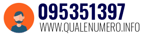 Numero di telefono 095351397 095351397