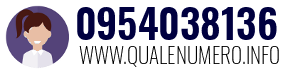 Numero di telefono 0954038136 0954038136