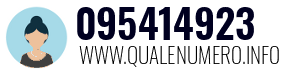Numero di telefono 095414923 095414923