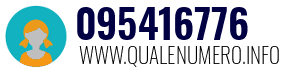 Numero di telefono 095416776 095416776