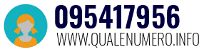Numero di telefono 095417956 095417956