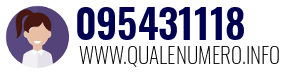 Numero di telefono 095431118 095431118