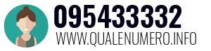 Numero di telefono 095433332 095433332