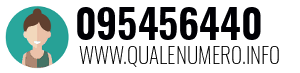Numero di telefono 095456440 095456440
